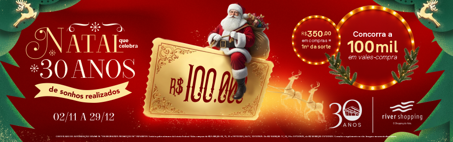 Natal que Celebra 30 anos de Sonhos realizados!!